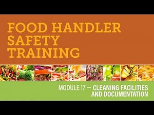 Module 17 — Cleaning Facilities and Documentation