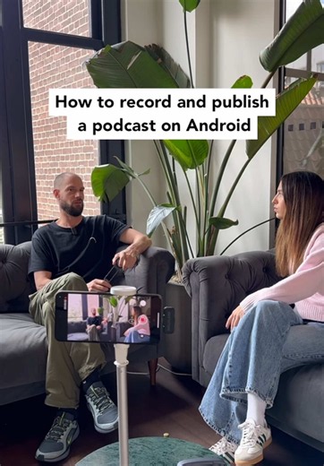 Learn how to record and publish a podcast on Android #podcasting #podcast #setup #android #podcastclip