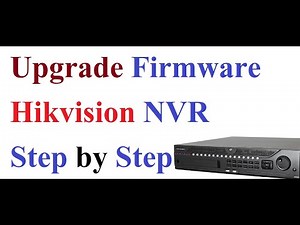 How to Hikvision NVR Firmware upgrade || Download Hikvision Firmware