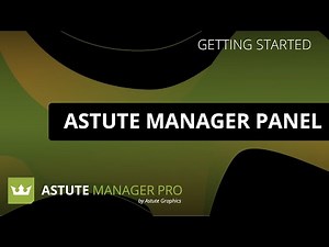 How to install and use the Astute Manager panel inside Adobe Illustrator
