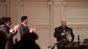 This past weekend in Evanston we honored tenor Trevor Mitchell. This February marks his 25th year singing with the Chicago a cappella ensemble. He has performed in over 300 CAC concerts. Thank you, Trevor, for your time, dedication, and lifelong support of Chicago a cappella! | Chicago a cappella