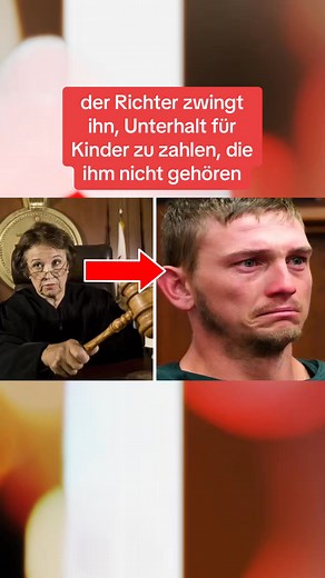 23K views · 155 reactions | der Richter zwingt ihn, Unterhalt für Kinder zu zahlen, die ihm nicht... | W7 | Facebook