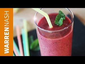 Smoothie Recipe with Frozen Fruit & Banana - 60 Second vid - Recipes by Warren Nash