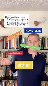 People have been trying (and failing) to regulate language since the beginning of history. Never gonna happen If you enjoy these videos, you’ll love the Linguistic Discovery newsletter! The latest news and research in language and linguistics, deep dives into how language works, language profiles, explainers of terms/concepts in linguistics, reviews, and more! Join 5,000 other subscribers at LinguisticDiscovery.com or Substack. #linguistics #language #French #German #Spanish #English #grammar | 