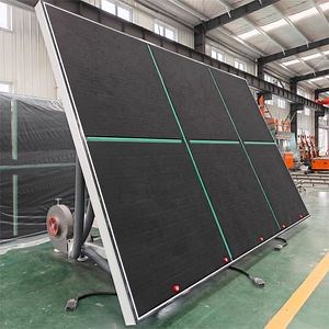 Air Floating Glass Table with Convenient Foot Switch Control