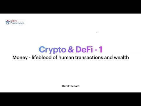 Lesson 1: Crypto & DeFi Basic Course: The Evolution of Money & the Birth of Bitcoin