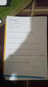 Lesson Observation 3Date: 4 August 2015Subject: MathematicsG... | Filo