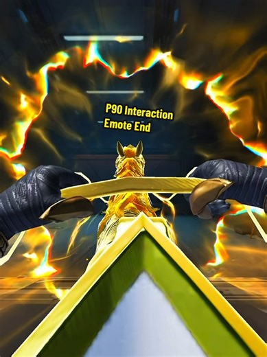 P90 Interaction Emote Overview in PUBG Mobile