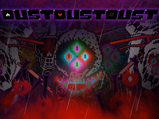 【尘埃传说-迷失的怪物】Dustdustdust Sans Fight! (Phase 1-2)[Dusttale: Obsessed Monster]