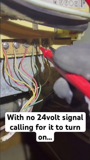 Troubleshooting a blower motor that wont shut off on a gas furnace