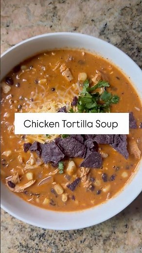 Chicken Tortilla Soup #recipe