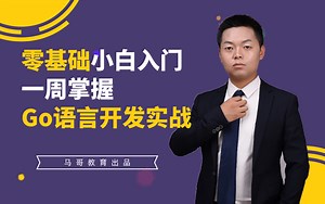 马哥教育2021 - 零基础小白入门一周掌握Go语言开发实战【10W 学习，98%推荐】