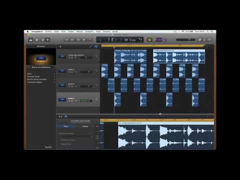 Cómo usar GarageBand: Edición de audio (cortar, desplazar, pegar, fade in/out)