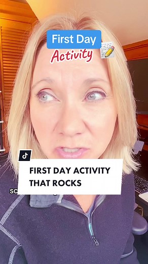 Icebreaker for Introverts! A low stakes way to break the ice. ❤️😜 #teachersoftiktok #iteach456 #iteach6th #classroommanagement #teachertips #firstdayofschoolideas