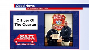 Seaford PD Officer of the Quarter recognized - 47abc