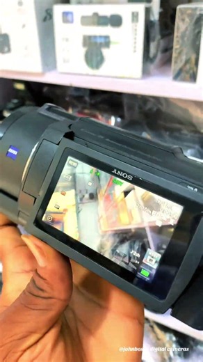 Sony FDR-AX40 4K UHDCamcorderBuilt in 64GB internal memory storage with HDMI port. #sony #highlight