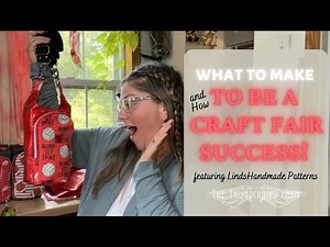 Make Your Craft Fair Stand a SUCCESS! 4 Simple Craft Fair Selling Tips (LindsHandmade H2O2GO Sling)