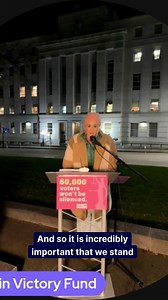 1.9K views · 158 reactions | NEW: "Undemocratic, un-American and just plain wrong." Protestors gathered in Raleigh today to draw attention to Jefferson Griffin's (R) ongoing attempts to disenfranchise 60k North Carolinians and overturn his loss in the state Supreme Court race: https://www.democracydocket.com/news-alerts/this-is-a-national-outrage-north-carolinians-protest-gop-election-challenges/ | Democracy Docket | Facebook