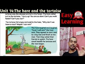 কচ্ছপ ও খরগোশ এর গল্প।Class Five English -Unit 14 full. English For Today. English 5 English