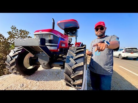 Tractor Unboxing Full Vlog | Mahindra Arjun Novo 755 Di Fully Remote Control Farming Tractor Vehicle