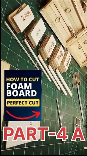 HOW TO CUT FOAM BOARD PERFECT CUTTING CUTTER