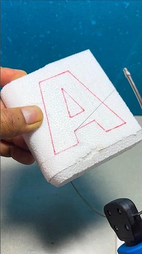 How to Cut Styrofoam Like a Pro#StyrofoamCutting #DIYProjects #FoamCrafts #HotWireCutter #Craft