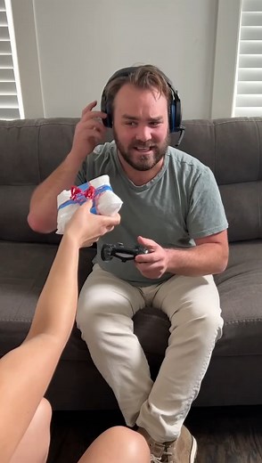 265K views · 1K reactions | He thought it was a different positive test! 藍 #pregnant #babygirl #reels #viral #fyp | Donald Jenkins | Facebook