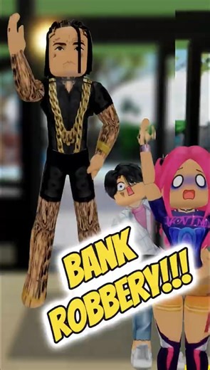 When You Try To Rob The Wrong Bank 💀 #roblox