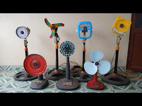 Testing the strangest electric fan setup on Earth – Which one actually cools? 😱