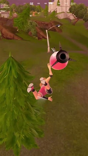 Trick shot fortnite kill #clip #montage #trickshort #pump