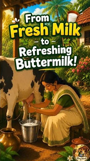 Village Style Homemade Buttermilk | So Refreshing! 🌿