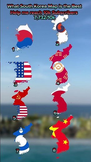 What South Korea Map is the Best part 2 #geography #map #mapping #mapper #history #asia #korea