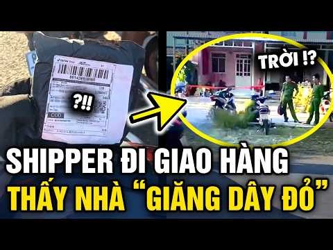 Delivery driver knocks on the door but no one answers; returns in the afternoon to find the house...