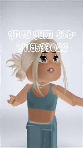 bloxburg gym outfit codes #roblox #shorts #outfitcodes #robloxoutfits #robloxoutfitcodes #trending