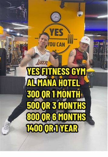 Replying to @Zai 😊Kabayan Highly Recommended – @Yes Fitness gym 💪 Yes Fitness Gym offers an affordable membership with a wide and spacious facility, equipped with brand-new machines and equipment. For Men and Women • Mixed gym area • Exclusive ladies’ area available Membership Rates: • 300 QAR – 1 Month • 500 QAR – 3 Months • 800 QAR – 6 Months • 1,400 QAR – 1 Year Amenities: • Locker Rooms • Steam Room • Dressing Area • Shower Rooms • Wide Basement Parking 📍 Location: Al Mana Hotel (Opposite