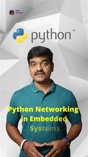 Rich Growth Hub on Instagram: "🌐 Devices need to talk! Python makes TCP/IP + sockets easy even in embedded systems 💡 #Networking #Python #IoT #RichGrowthHub #RGHDeepLearner #EngineerYourWorth"