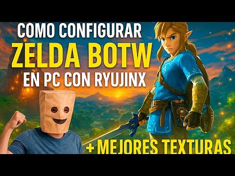 🔥 How to Set Up Zelda BOTW on PC with Ryujinx + Better HD Textures | Complete Guide 2025 ✅