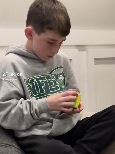 9-Year-Old Mastering the Rubik's Cube