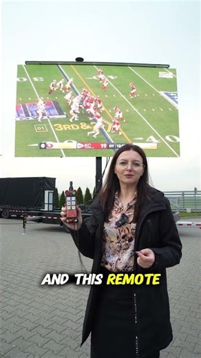 Mobile LED screen - how to use it?