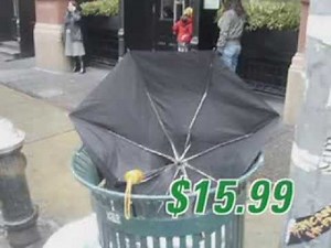 GustBuster Pro Series Gold 62 Inch Golf Umbrella