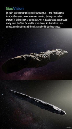 The First Interstellar Visitor… And It Accelerated #interstellar #space #starngerthings #universe
