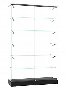 Premium Frameless Showcase 1200mm | Shopfittings Direct Australia