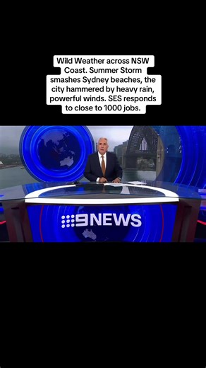 Severe Summer Storm Impacts Sydney Beaches