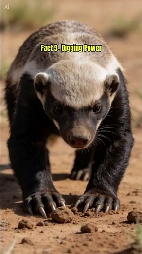 🦡This Animal Doesn’t Fear Anything… Not Even Lions #wildlife #facts #animals