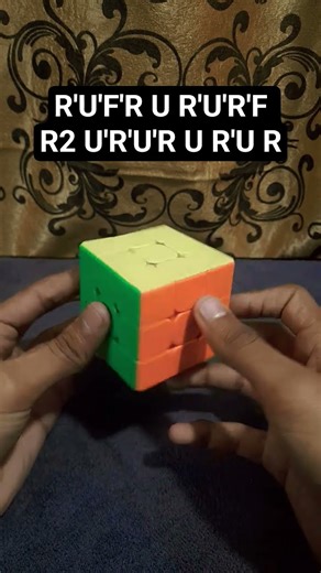 How to solve F perm(OLL)#short