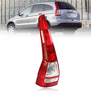 labwork Driver Side Tail Light Replacement for 2007-2011 Honda CRV Rear Tail Light Brake Lamp Assembly LH Left Side 33551SWAA02 HO2800173
