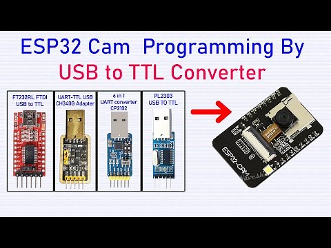 ESP32 Cam Programming Using USB to TTL Converter || How to connect ESP32 cam with USB