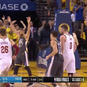 259K views · 6.5K reactions | Stephen Curry (33p/8a/7r) passed up Ray Allen and set a new single-game #NBAFinals record for 3PM with 9 in Game 2!  #DubNation | NBA TV | Facebook