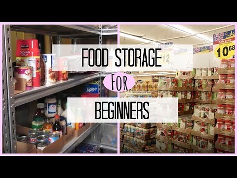 Food Storage - Stockpile Pantry For Beginners