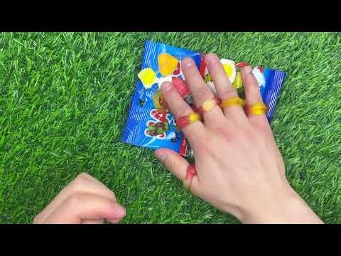 ASMR Gummy Candy Sounds | Relaxing Chewing & Crunching